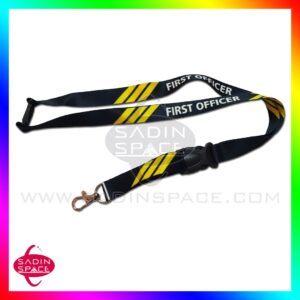 بند آویز کمک خلبان FIRST OFFICER Lanyard