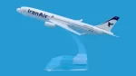 ماکت هواپیما ایران ایر ایرباس 330 کوچک Airplane Model Iran Air Airbus A330