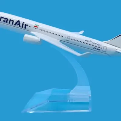 ماکت هواپیما ایران ایر ایرباس 330 کوچک Airplane Model Iran Air Airbus A330