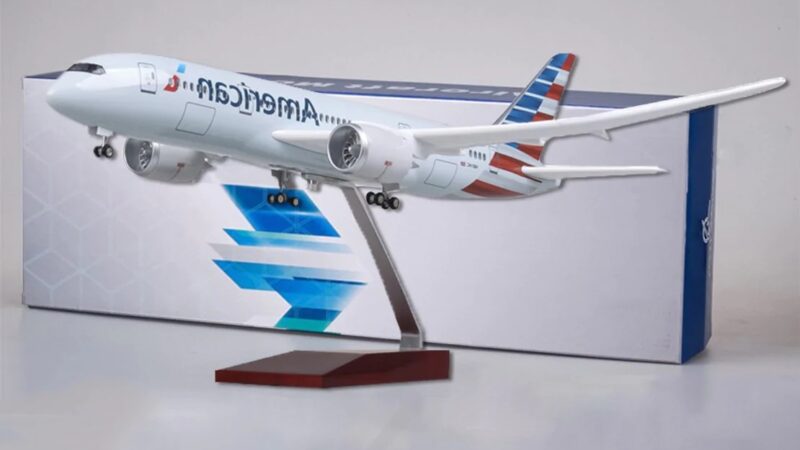 ماکت هواپیما بویینگ 787 امریکن American Boeing 787 Airplane Model