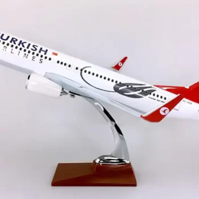 ماکت هواپیما ترکیش ایرلاینز بویینگ 737 Airplane Model Turkish Airlines Boeing 737