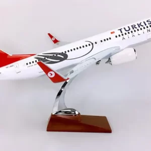 ماکت هواپیما ترکیش ایرلاینز بویینگ 737 Airplane Model Turkish Airlines Boeing 737