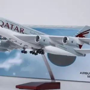 ماکت هواپیما قطر ایرویز ایرباس 380 Airplane Model Qatar Airways Airbus A380