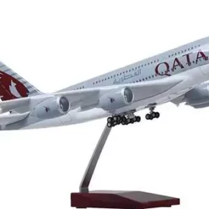 ماکت هواپیما قطر ایرویز ایرباس 380 Airplane Model Qatar Airways Airbus A380