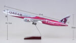 ماکت هواپیما قطر ایرویز بویینگ 777 Qatar Airways Boeing 777 Airplane Model