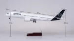 ماکت هواپیما لوفت هانزا ایرباس 350 Airplane Model Lufthansa Airbus A350