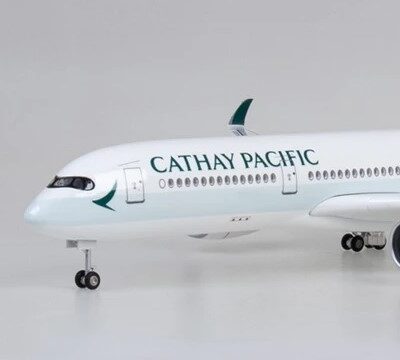 ماکت هواپیما کاتای پاسیفیک چین ایرباس 350 Cathay Pacific Airbus A350 Airplane Model