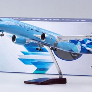 ماکت هواپیمایی اتحاد بویینگ 787 منچستر سیتی Etihad Boeing 787 manchester Airplane Model